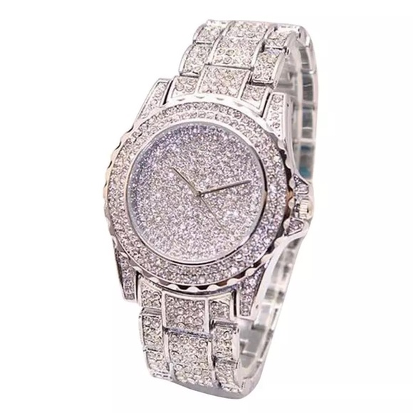 No Brand Accessories - KRYSTAL | Pave Bracelet Watch
